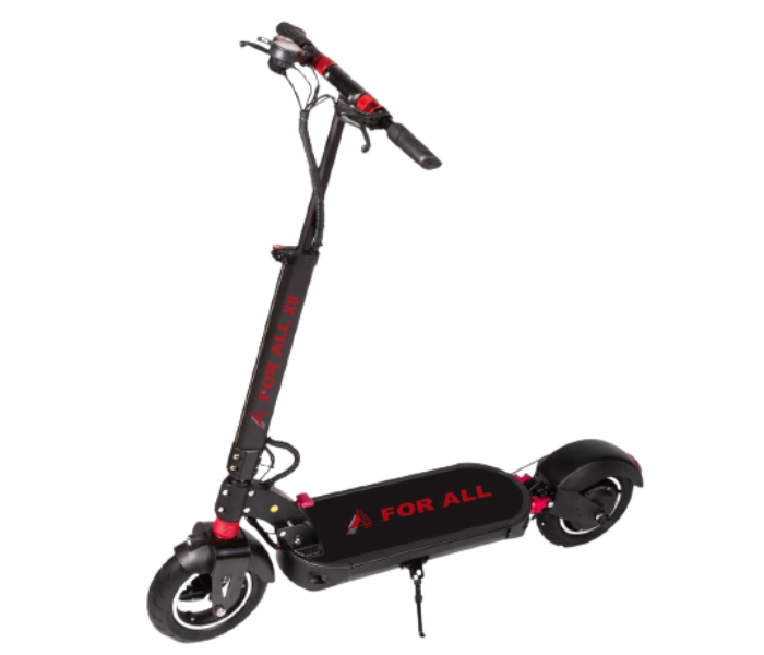 For All 500W X9 Foldable Electric Scooter - Black - Zoom Image 1