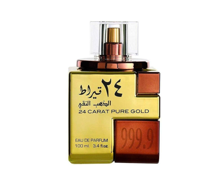 Lattafa 100ml 24 Carat Pure Gold Eau De Parfum Spray - Zoom Image 2