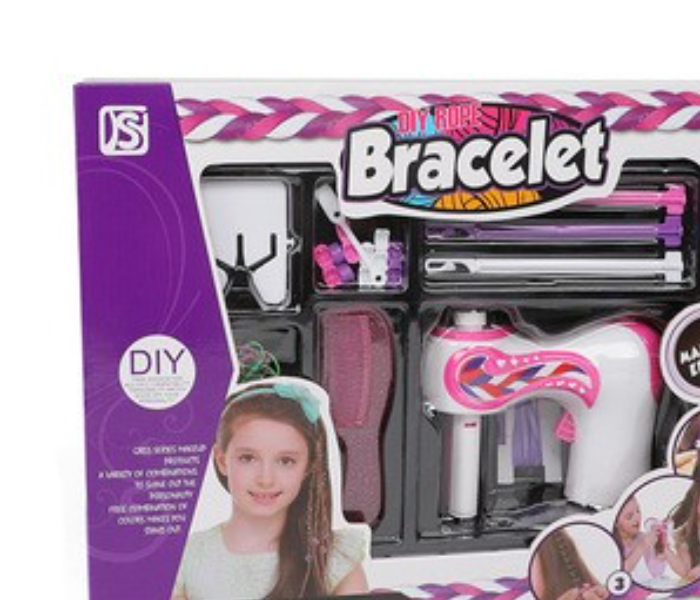 FN-Kids 3 Strand Automatic Stylish Electric Hair Braider - Pink - Zoom Image 1