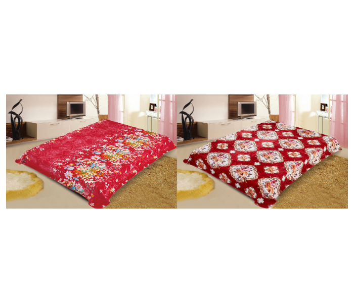 Stargold SG-BLC606 One Piece Luxury Bedsheet Made In Korea - Red - Zoom Image