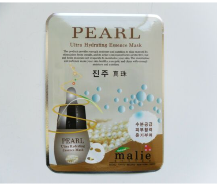 Malie Pearl Ultra Hydrating Essence Face Sheet Mask - Zoom Image 1