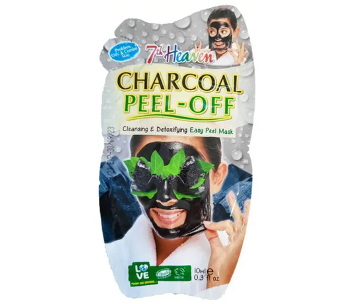 7th Heaven Charcoal Peel-Off Mask - Zoom Image 1