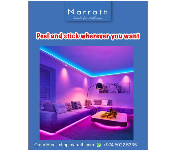 Marrath Smart Wifi 16 Million Colour Rgbw Led Strip Light - Zoom Image 2