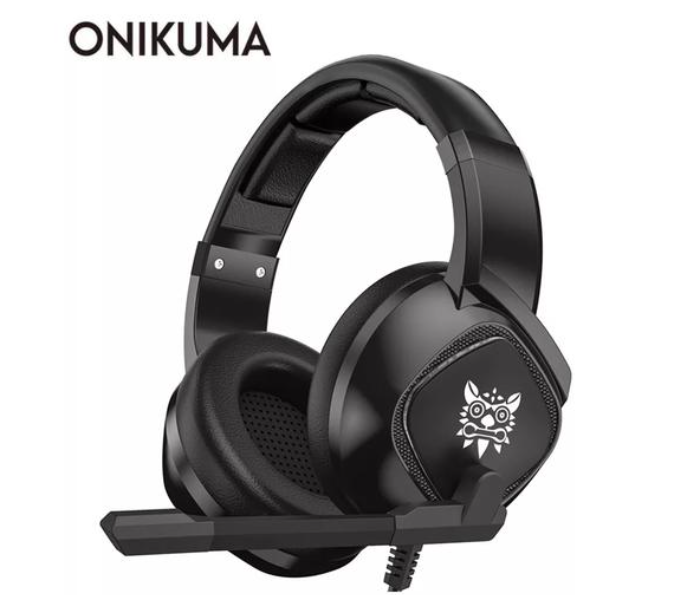 Onikuma K19 3.5mm Jack Stereo Gaming Headset - Black - Zoom Image 1