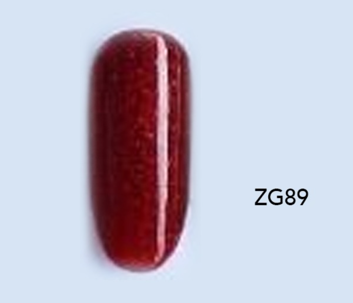 D Ellse ZG89 15ml Professional Glitter Gel Nail Polish - Red - Zoom Image 6