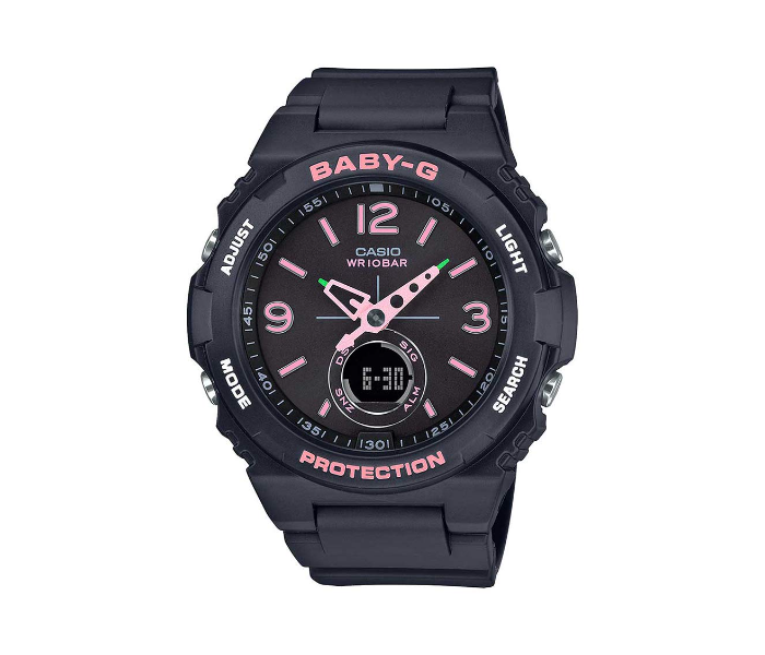 Casio Baby-G BGA-260SC-1ADR Black Dial Analog-Digital  Watch For Women - Black - Zoom Image 1