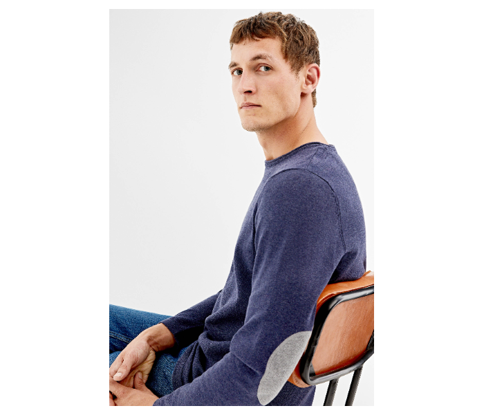 Springfield 006616814 Small Knitwear for Men - Medium Blue - Zoom Image 2