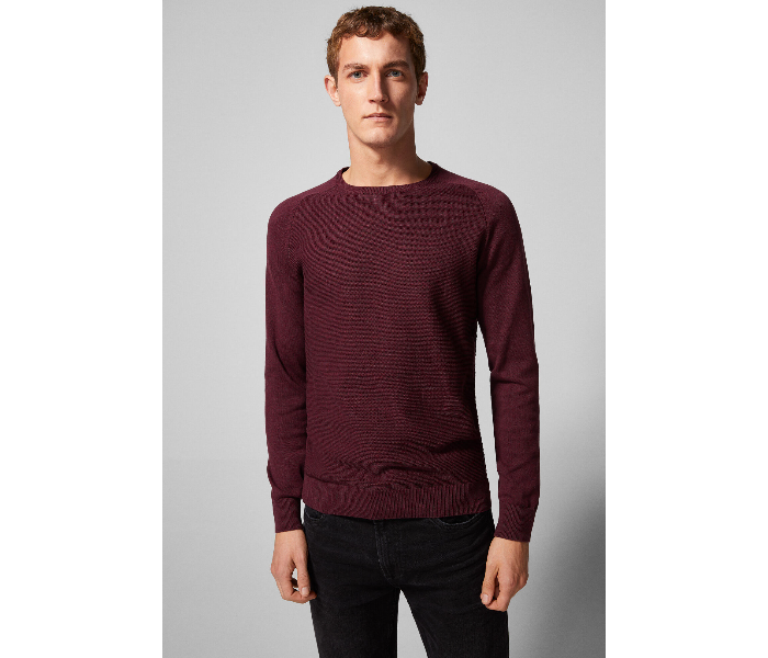 Springfield 006491269 XXL Knitwear for Men - Maroon - Zoom Image