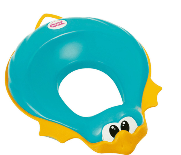 OKBaby 038785-72 Ducka Funny Toilet Seat Reducer with slip-proof edge  - Pista Green - Zoom Image