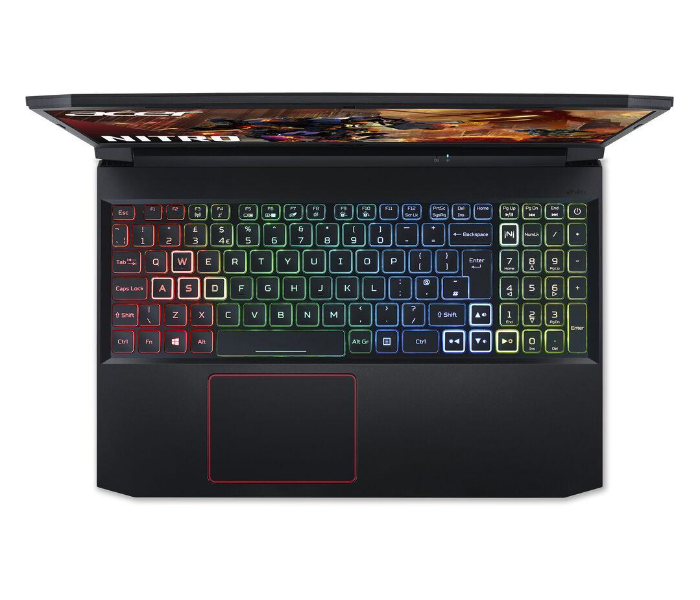 Acer Nitro 5 AN515-55-709E 15.6 Inch FHD Intel Core i7-10750H Processor 32GB RAM 1TB SSD 6GB GTX 1660Ti Graphics Dos with Headset Mouse Mousepad - Black - Zoom Image 5