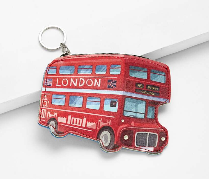 VW Trendz bag180201338 Mini Bus Shaped Coin Purse - Red - Zoom Image 2