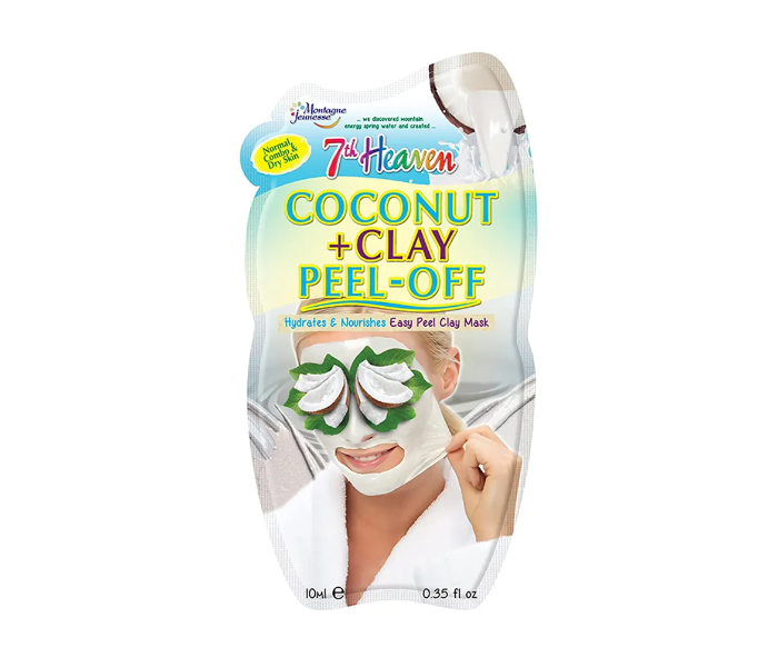 7th Heaven Coconut and Clay Peel Off Face Mask - Zoom Image 1