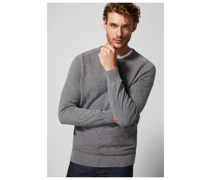 Springfield 006481543 XXL Knitwear for Men - Grey - Zoom Image