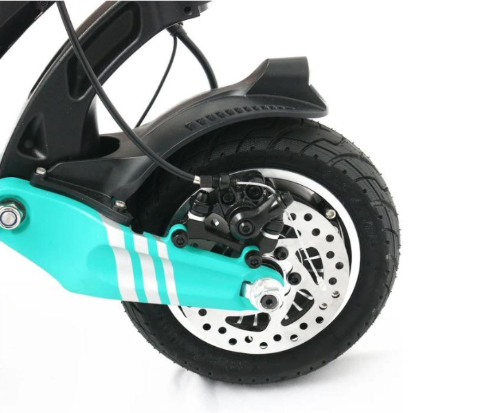 For All 1300W VSETT 9 Plus Foldable Electric Scooter - Black and Blue - Zoom Image 6