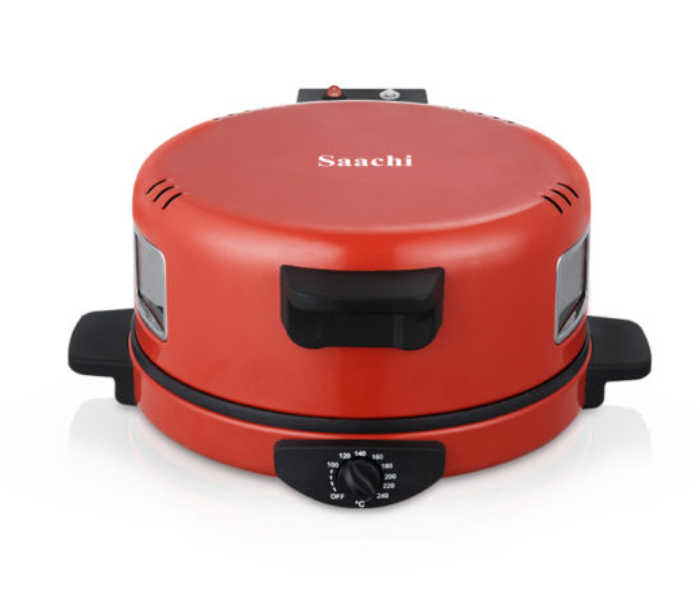 Saachi RM4979 1800W 30cm Non Stick Electric Roti Maker - Red - Zoom Image 3