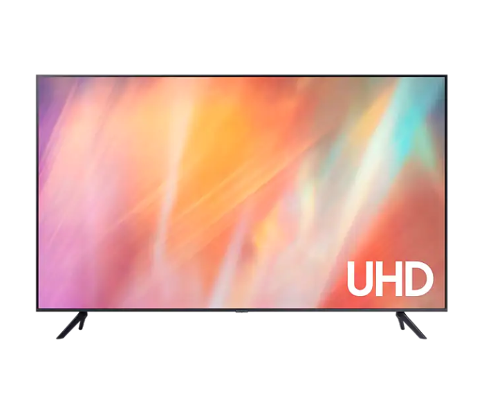 Samsung AU7000 2021 50 Inch UHD 4K Smart TV - Black - Zoom Image 1