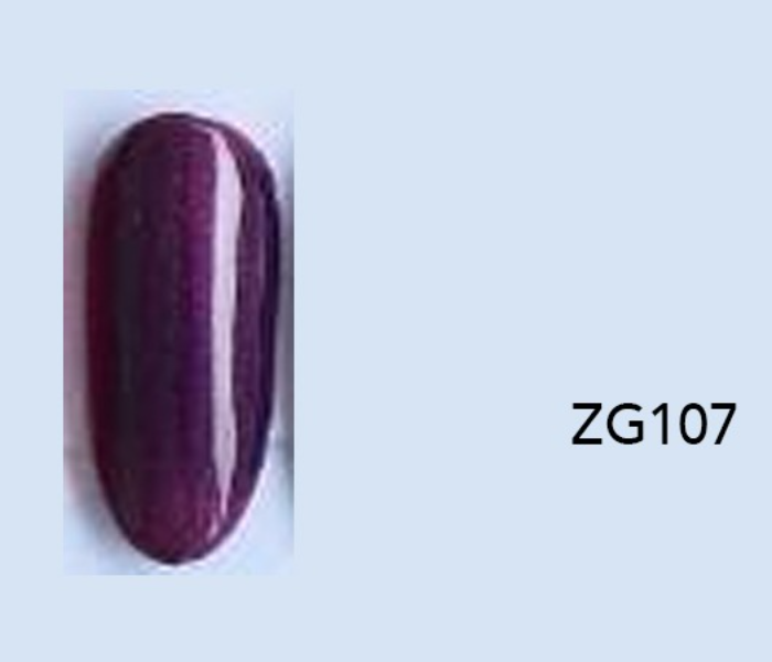 D Ellse ZG107 15ml Professional Glitter Gel Nail Polish - Violet - Zoom Image 6