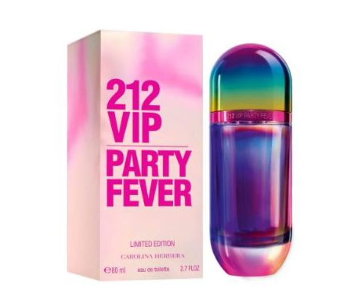 Carolina Herrera 80ml 212 VIP Party Fever Eau de Toilette for Women - Zoom Image