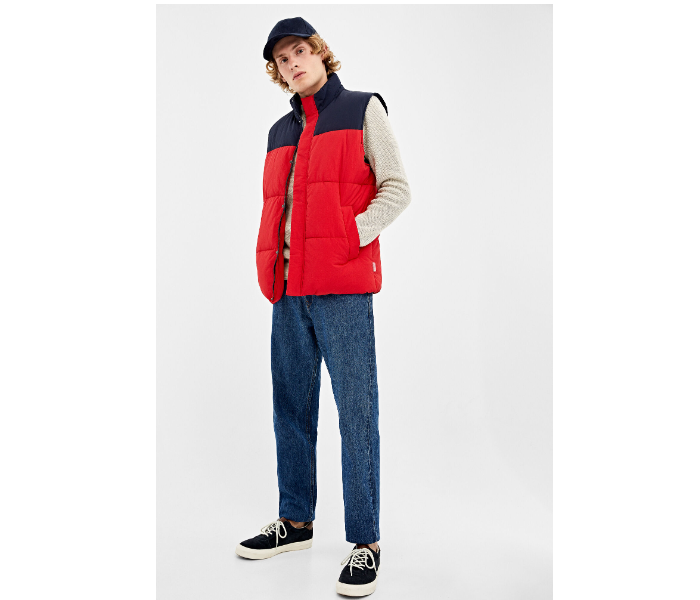 Springfield 095623661 XXL Nylon Sports Jacket for Men - Red - Zoom Image 1