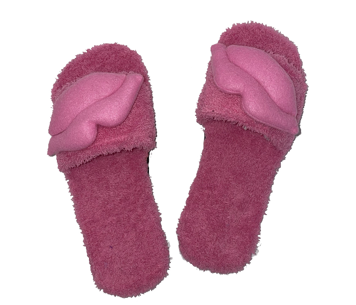 Casual LFO36 US 07 Daily Wear Soft Flat Home Slippers for Women - Pink - Zoom Image