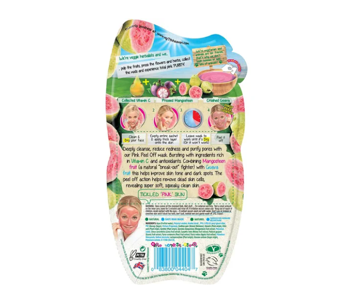 7th Heaven Pink Guava Peel Off Face Mask - Zoom Image 2