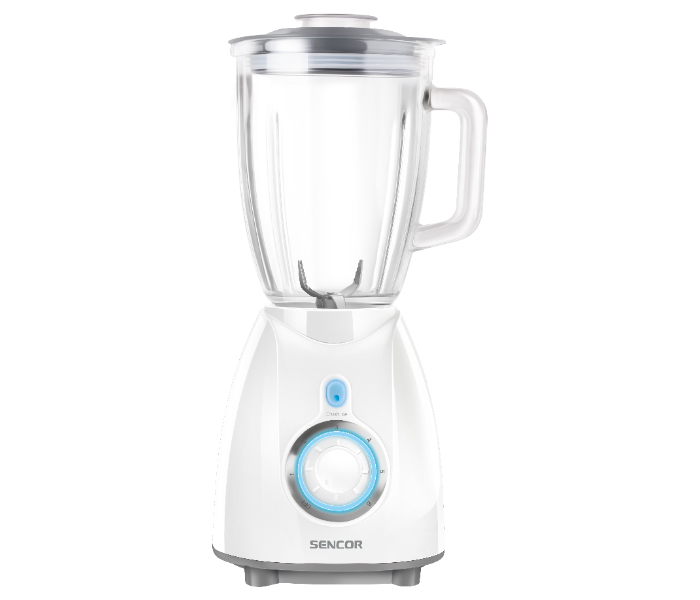 Sencor SBL 5370WH 500W 1.7 Litre 6 Speed Glass Blender - White - Zoom Image 2