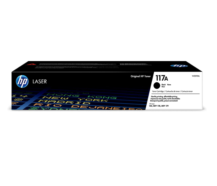 HP W2070A 117A Original Laser Toner Cartridge - Black - Zoom Image