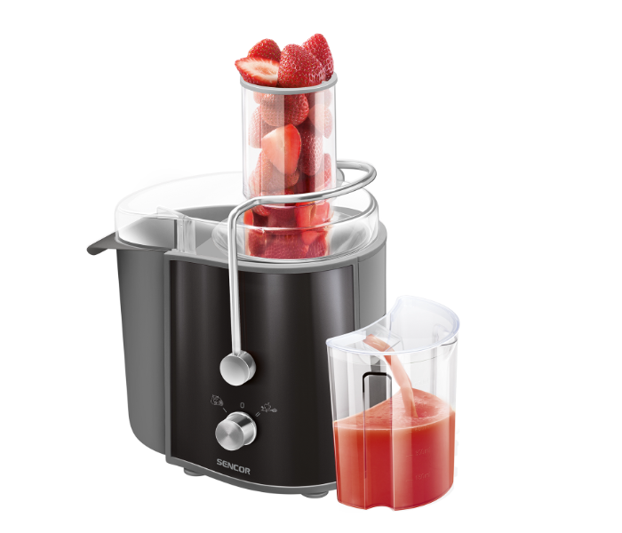 Sencor SJE 1057BK 800W 1.6 Litre Stainless Steel Juicer - Black - Zoom Image 1