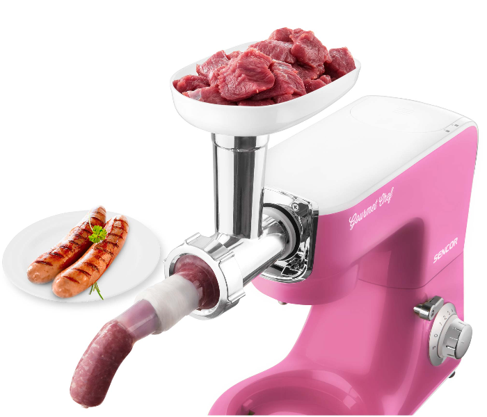 Sencor STM 3778RS 1000W Food Processor - Pink - Zoom Image 5