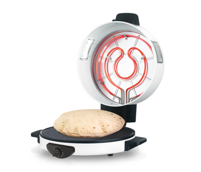 Saachi RM4979 1800W 30cm Non Stick Electric Roti Maker - White - Zoom Image 1