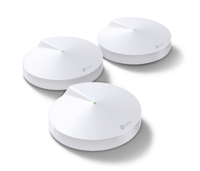 Tplink Deco M5 AC1300 3 Piece Whole Home Mesh Wi-Fi System - White - Zoom Image 1