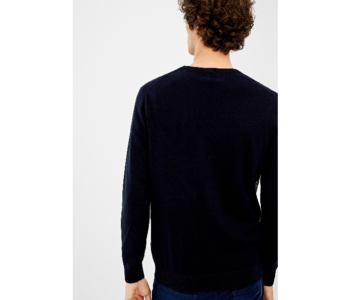 Springfield 006618411 XXL Knitwear for Men - Dark Blue - Zoom Image 3