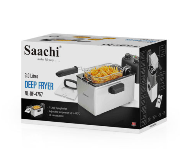 Saachi DF4758 6 Litre Non Stick Deep Fryer - White - Zoom Image 6