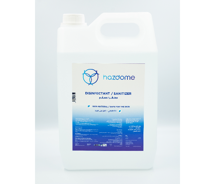 Hazdome 5 Litres Disinfectant - Sanitizer - Zoom Image