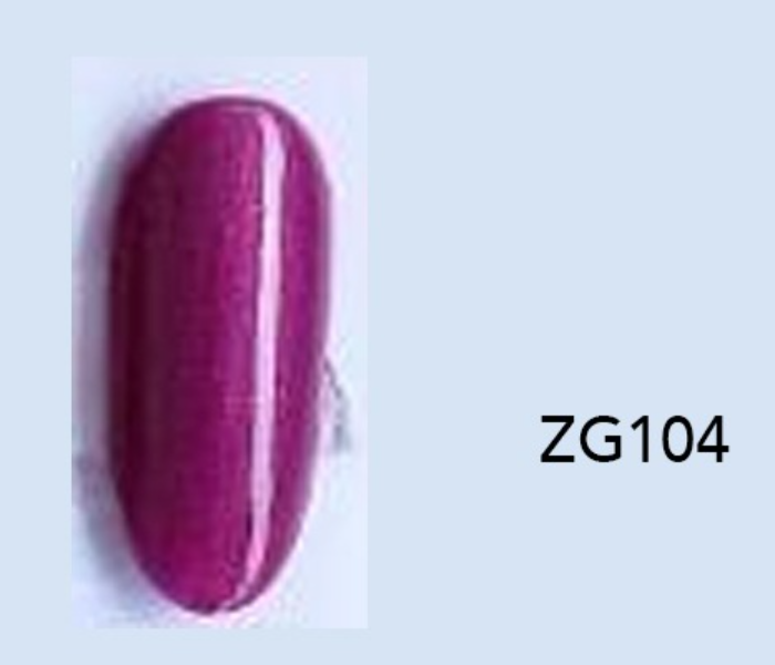 D Ellse ZG104 15ml Professional Glitter Gel Nail Polish - Violet - Zoom Image 6