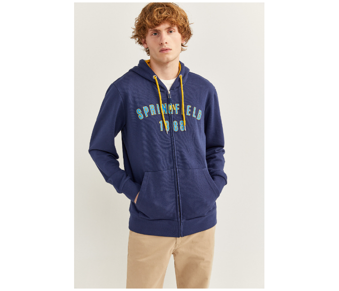 Springfield 009608313 XL Sweatshirt for Men - Medium Blue - Zoom Image 1