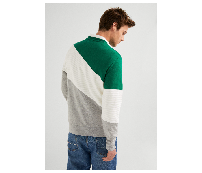 Springfield 009512522 Small Sweatshirt for Men - Green - Zoom Image 2