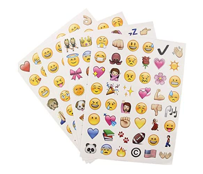 High Vinyl Cute Emoji Smile Sticker For Notebook - Zoom Image 1