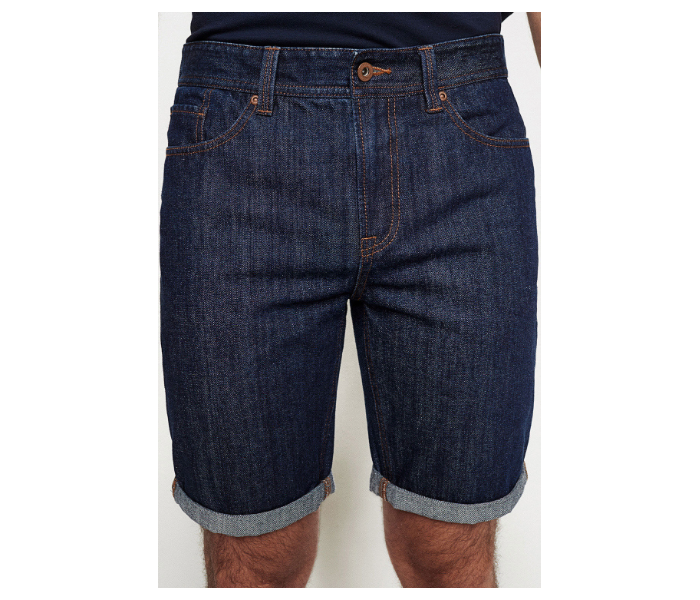 Springfield 001410910 EU30 Denim Bermudas for Men - Navy - Zoom Image 3