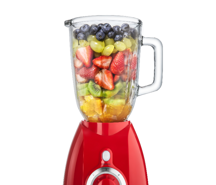 Sencor SBL 5372RD 500W 1.7 Litre 6 Speed Glass Blender - Red - Zoom Image 5