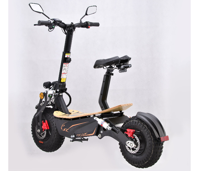 For All 2000W Monster Electric Scooter - Black - Zoom Image 5