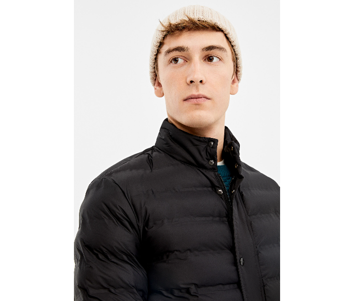 Springfield 095631701 Small Nylon Sports Jacket for Men - Black - Zoom Image 4