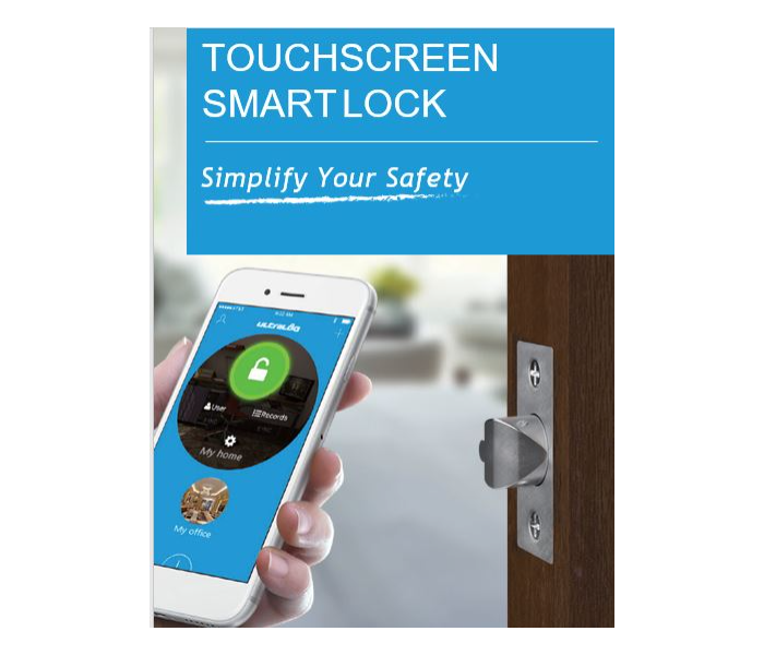 Anviz UL3 BT Bluetooth Enabled Fingerprint and Touchscreen Smart Lock - Zoom Image 4