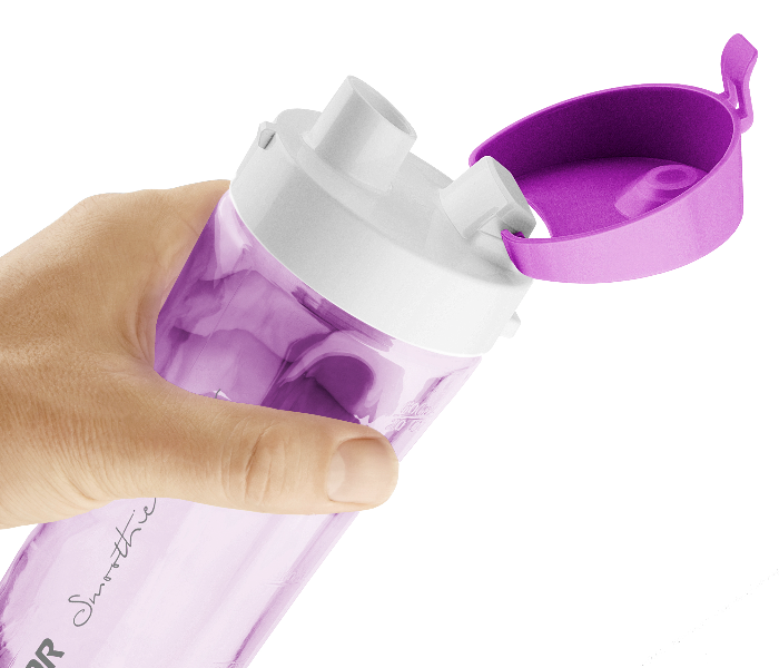 Sencor SBL 2205VT 600ml Impact Resistant Smoothie Maker Bottles - Violet and White(duplicate) - Zoom Image 5