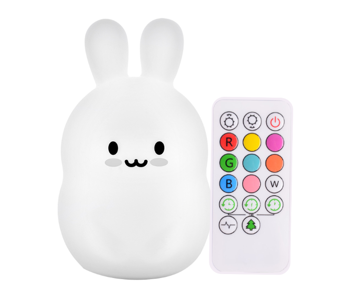 LumiPets 1816 Bunny With Remote Control for Kids - White - Zoom Image