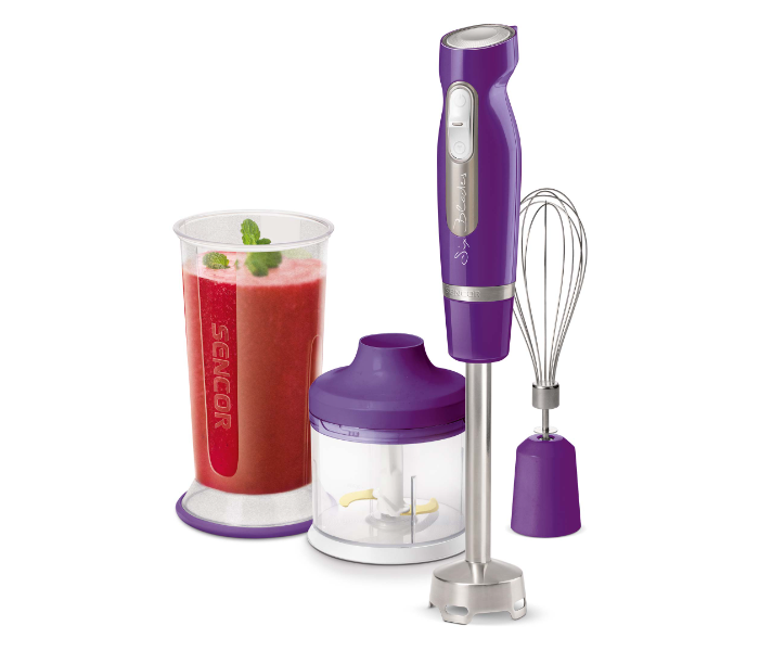 Sencor SHB 4465VT 800W Hand Blender Set - Purple - Zoom Image 1