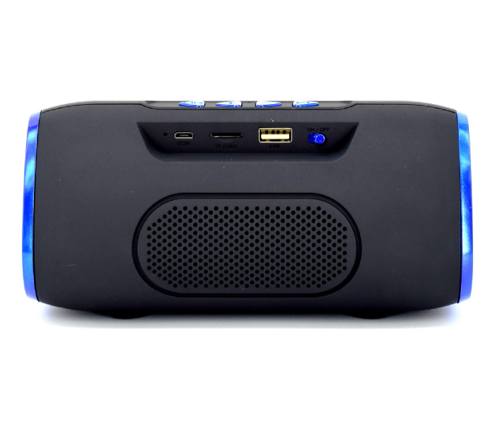 Microdigit MRS380T Mini Portable Bluetooth Speaker - Black and Blue - Zoom Image 3