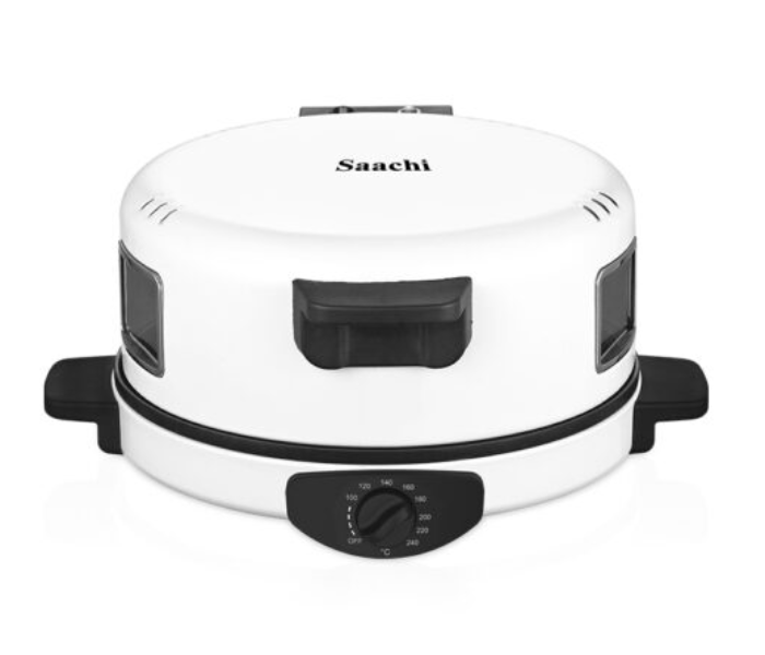 Saachi RM4979 1800W 30cm Non Stick Electric Roti Maker - White - Zoom Image 2