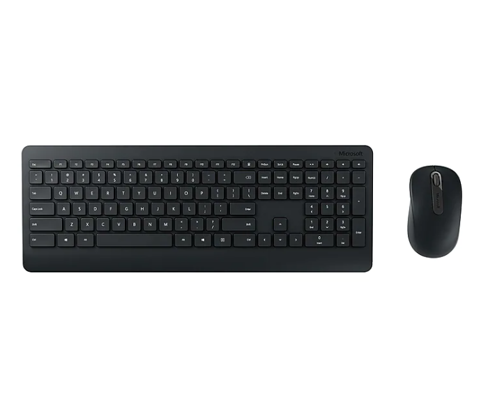 Microsoft PT3-00001 Desktop 900 Wireless Keyboard and Mouse - Black - Zoom Image 1