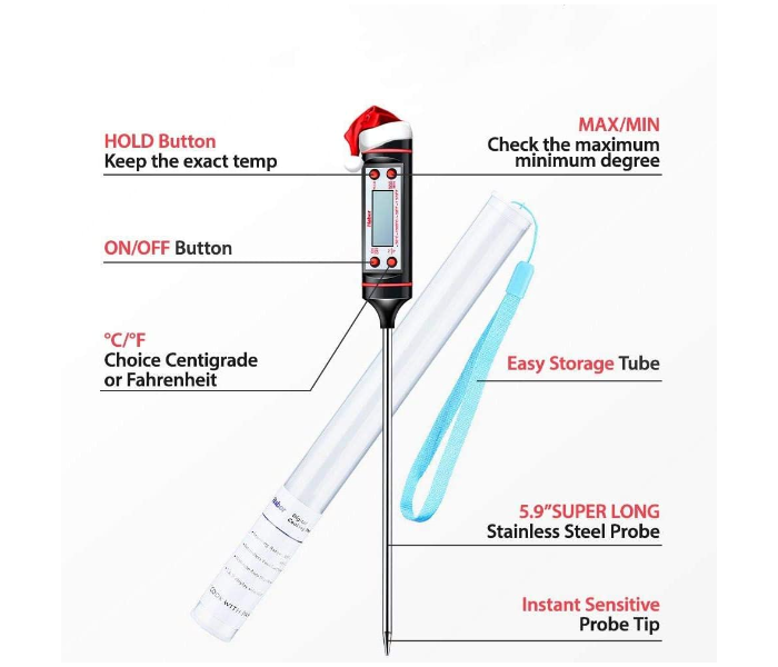 Cooking Thermometer with Instant Read - Zoom Image 2